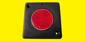End Cap with Reflector