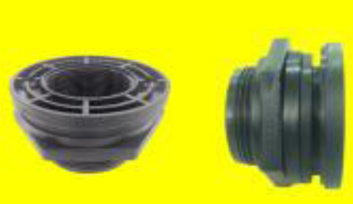 HDPE & GFN Left Hand Thread, Outlet Fittings. - 75mm / 3″