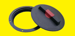 12″ Lid with 2″ Vent & Neck