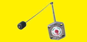 Magnetic - Top Viewing Magnetic Level Gauge (Al Bolt-on Header)