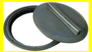 12″ / 350mm Lid & Ring (Without Vent)