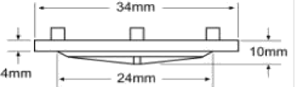 15mm Spin Weld Vent Cap - additional view