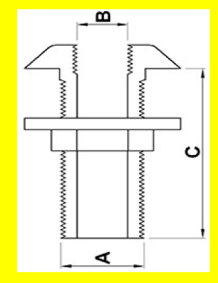 HDPE & GFN Outlet Fittings, with Internal Thread: - 15mm / 0.5″ - additional view