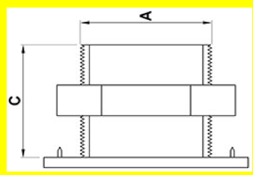 Mild Steel Outlet Fittings - 50mm / 2″ - additional view