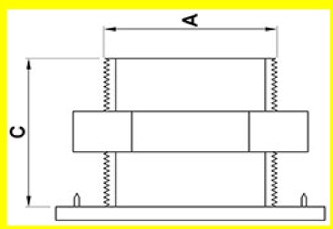 Mild Steel Outlet Fittings - 50mm / 2″ - additional view