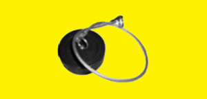 1.5″ Rubber Cap with Lanyard