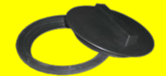 8″ / 250mm Lid & Ring (Without Vent)